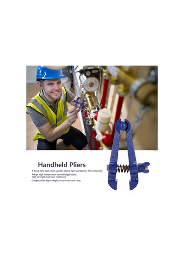 Gajeena Kompakt El Tipi Vise 50mm - Hafif İş Parçalarını Sıkma Aracı, Yüksek Sıcaklık Sönümleme İşlemli, Dayanıklı Ve Taşınabilir