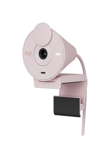 Logitech Brio 300 Full HD Webcam - Pembe 960-001448