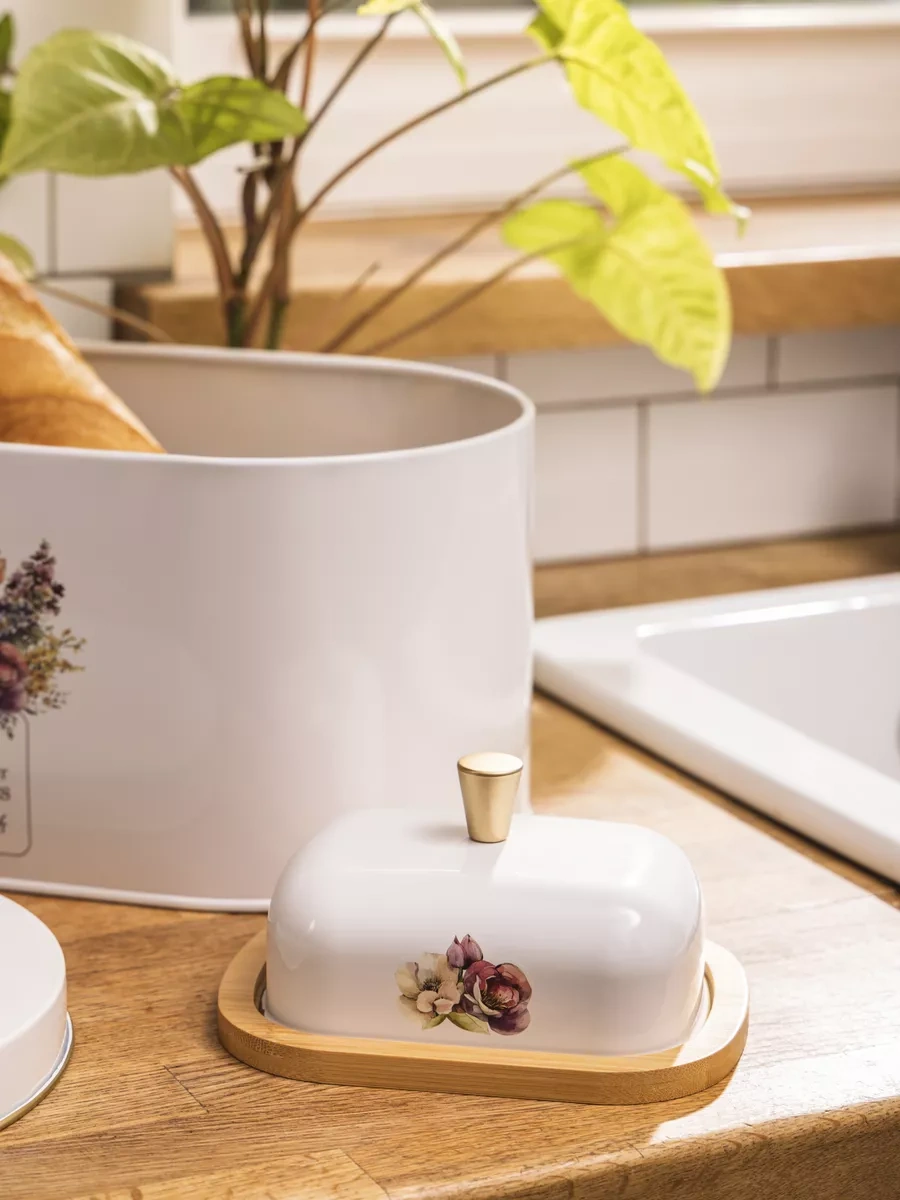 Agness Tereyağı Ve Peyniri İçin Kapaklı Sosluk 239386840 Beyaz