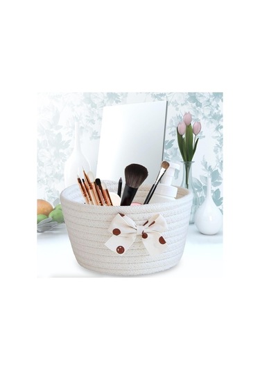 Pazly Taşınabilir Suntek Sepeti Magideal Depolama Dayanıklı Cm Aşınmaya 16.5x9 - Kw Beyaz