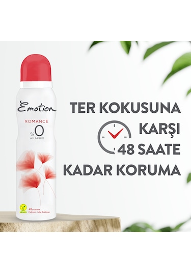 Emotion Romance Kadın Sprey Deodorant 6 x 150 ML