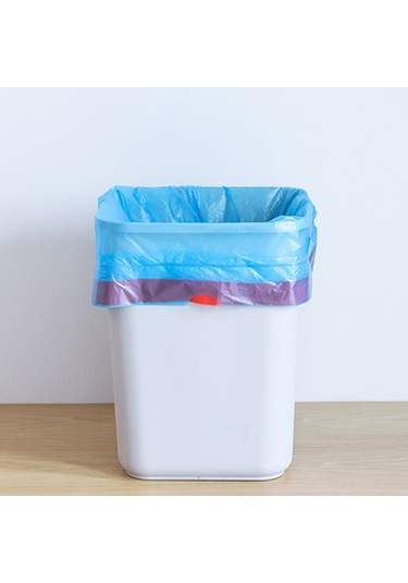 Kangvka Sarı Otomatik Kapanır Çekmeceli Çöp Poşeti - 45x50cm Kalın Pe Materyal - 15 Adet/rulman - Ev Ofis Mutfak Uygun