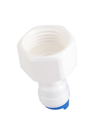 Kosona 6 Adet Paket Ro Su Filtresi Bağlantısı - G1/4'den G1/2'ye Hızlı Bağlanabilir, Sızıntı Engellli, Plastik Malzeme