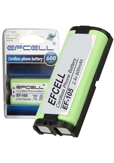 Efcell EF-105 Telsiz Telefon Pili Mp105  2.4 V600Ma