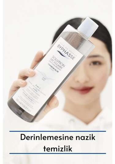 Byphasse Micellar Yüz Ve Makyaj Temizleyici Aktif Kömür Misel Su 500 ML