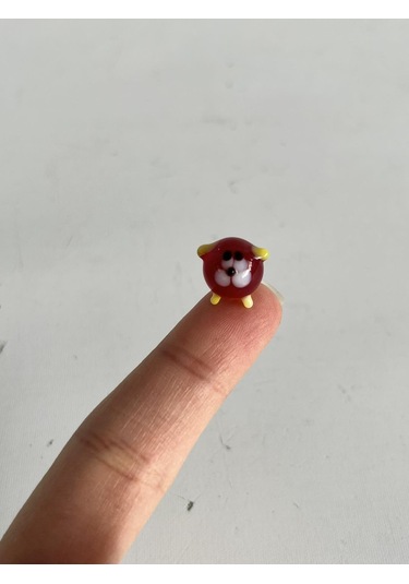 El Yapımı Mini Murano Cam Kedi Biblo A145-02
