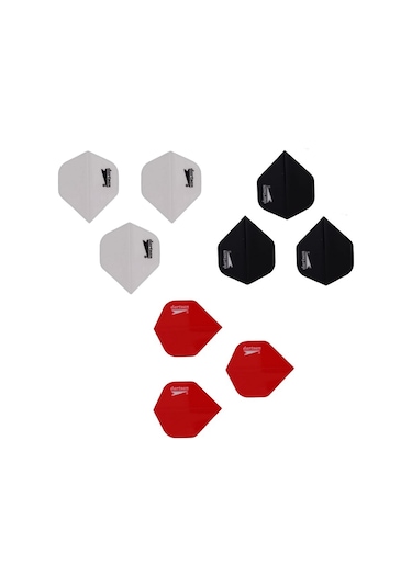 3 Set (9 Adet) Dartsan Dart Flight-flayt. 100 Micron Pet