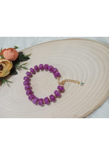 Mor Şık Bileklik Mor