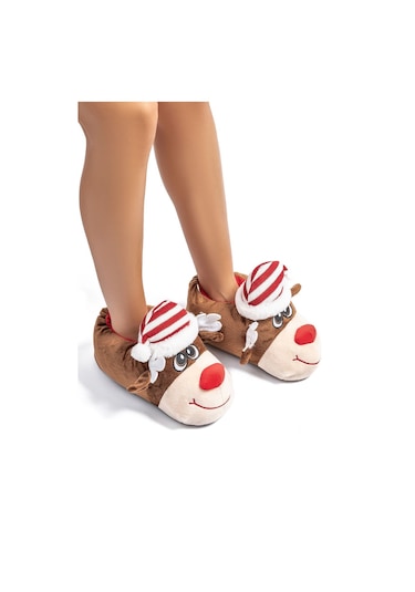 Twigy Nano Kadın Panduf Kahverengi 36/41 CC0511 Kahverengi