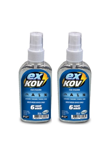 Exkov Sprey Haşere İlacı 2 x 100 ML