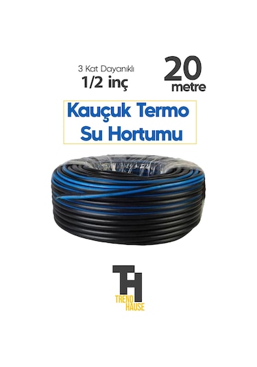 1/2 İnç Termo Su Hortumu 20 Metre