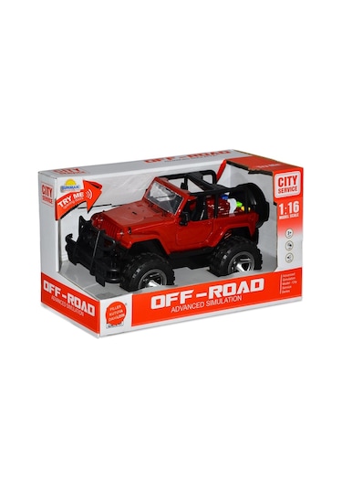 10390 1:16 Sesli Ve Işıklı Jeep