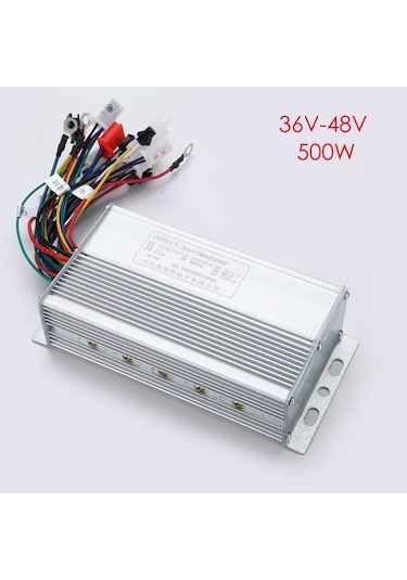 36-48v 500w Dc Motor Hız Kontrol Cihazı Fırçasız Doğru Akım Motor Kontrol Kutusu Elektrikli Bisiklet Scooter İçin
