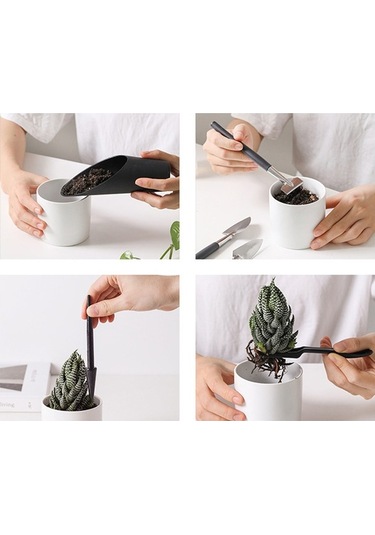 Pazly 15 Parçalık Mini Bahçe Alet Seti - Sukulent & Bonsai Bakımı Kolaylığı