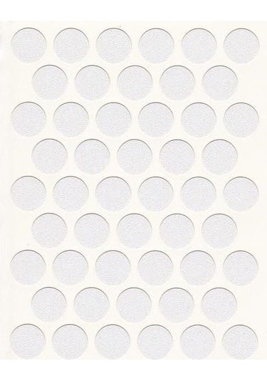 Yapışkanlı Vida Tapası Beyaz 10 Mm 1