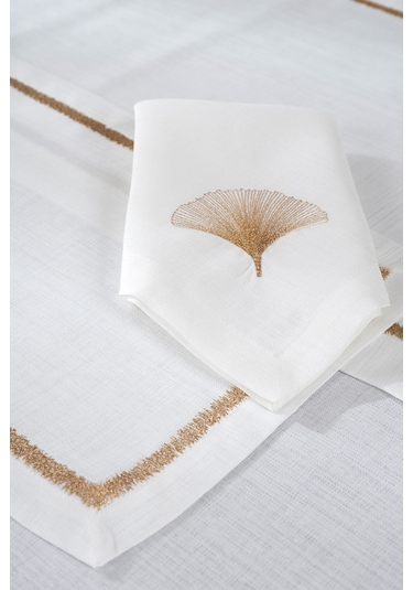 Iris Gold Nakışlı 2 Li Peçete 40x40 2553