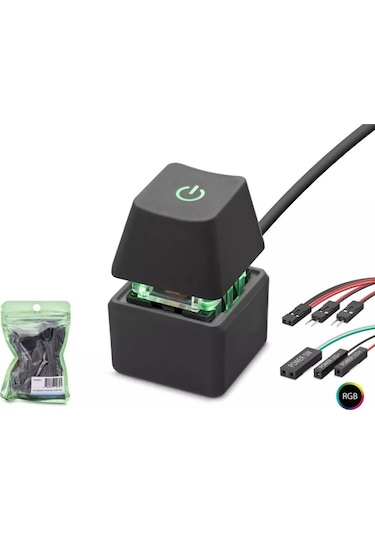 Nodar Nd2811 Masaüstü Bilgisayar Power Tuşu Rgb On Off Switch