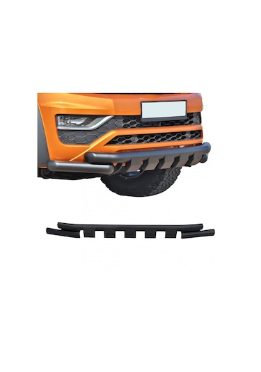 Mitsubishi L200 2014 - 2021 Siyah Shark Ön Koruma Demiri