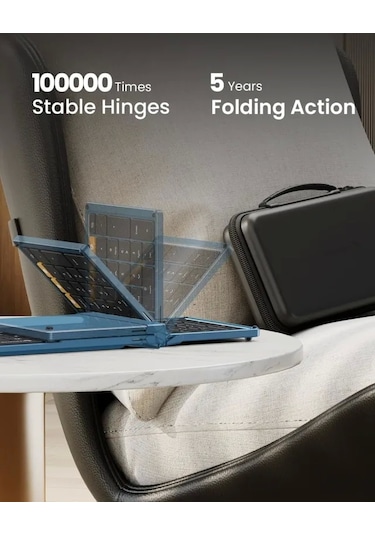 Protoarc Xkm01 Bluetooth Katlanabilir Klavye Ve Fare Blue