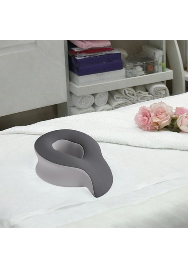 Suntek Yüz Beşik Yastığı Dinlenme Rahatla Yüzük Yatır Gri Gri