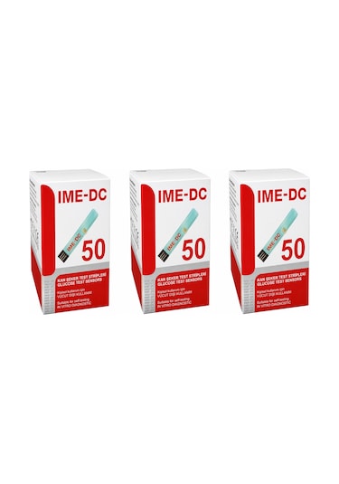 Ime-Dc Seker Ölçüm Strip Çubuğu 150 Adet