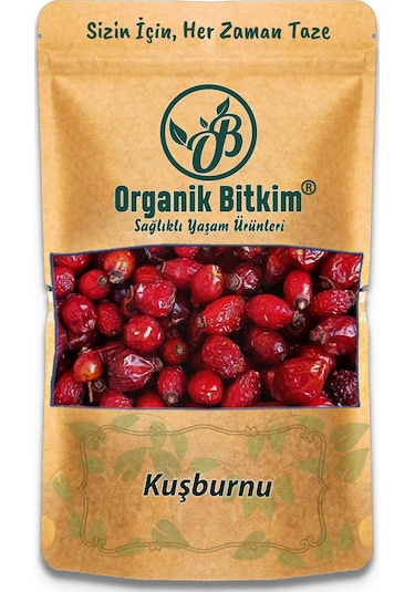 Organik Bitkim Kuşburnu Kurusu Yeni Mahsul 150 G