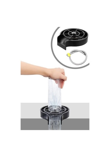 Zmc Bilişim Yüksek Basınçlı Otomatik Bardak Yıkama Aparatı Mutfak Lavaboları İçin Hızlı Kupa Durulayıcı Çok Renkli