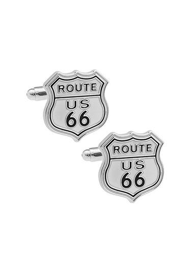 Ocean Pole Erkek Beyaz Route Us 66 Kol Düğmesi Arst3468