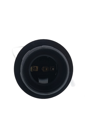 Tek-iş Duy E-27 Ipli Siyah Duy E27