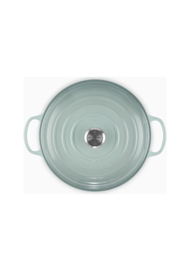 Le Creuset Gourmet Profesyonel Lüks Döküm Tencere Açık Yeşil 30 Cm