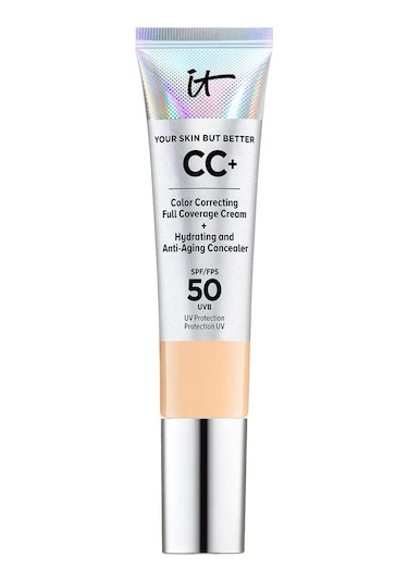 IT Cosmetics CC+ Cream Full Coverage Fondöten SPF50+ Light Medium