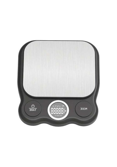 Fastbuy Challenger Siyah Hassas Dijital Gıda Terazisi, Mutfak İçin Lcd Ekranlı, Yemek Pişirme Siyah