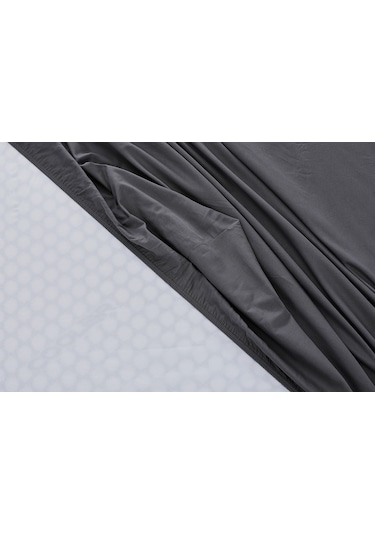 Doqu Home Colourful Fitted Çarşaf Tek Kişilik - Antrasit