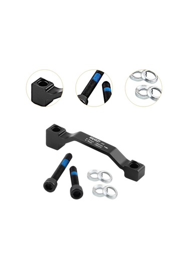 Suntek Bisiklet Disk Fren Adaptörü Braketi Aksesuarları Siyah