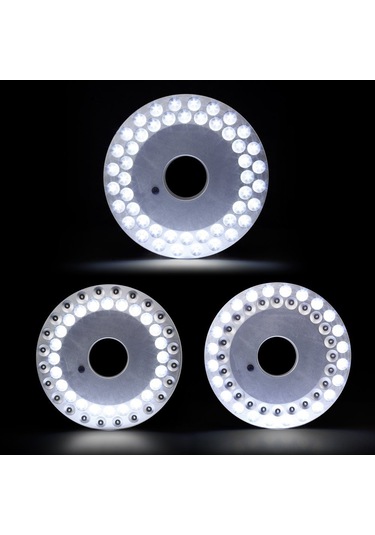 Yuntech01 Dışarıda Kullanalım 48 Led Işık, Gölge Açmak İçin Uyumlu, 3 Seviye Parlaklık Ayarlayabilir, Pil Dahil Değil Çok Renkli