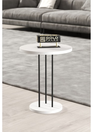 Zigon Sehpa Terra Beyaz