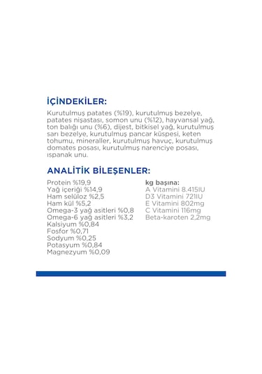 Hill's Hypo-Allergenic Somonlu Orta Irk Yetişkin Köpek Maması 12 KG