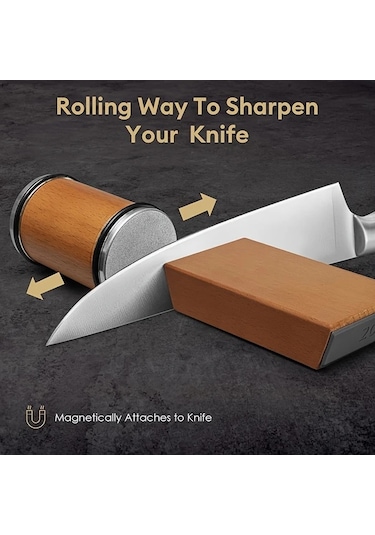 Xuweiwei Siyah Elmas 400 1000 Manyetik Elmas Bıçak Bileyici 15 20 Derece Açı Rulosu Demir Malzeme Şarj Edilmemiş Ahşap İşleme Taşlama Sistemi