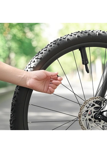 Yifomall Alüminyum Mini Ayaklı Pompa, 80psi Hızlı Şişirme, Taşınabilir Dış Mekan Bisiklet Top Lastik Şişirici, Gri-siyah Seçenekli