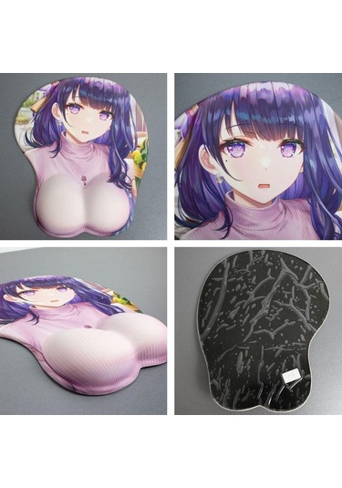 Genshin Darbe 3d Silikon Mousepad Raiden Shogun Yae Miko Kokomi Bilek Desteği Mouse Pad Anime Oyunu Seksi Bilek Dinlenme Fare Mat Pembe & Kahverengi Genshin Darbe 3d Silikon Mousepad Raiden Shogun Yae Miko Kokomi Bilek Desteği Mouse Pad Anime Oyunu Seksi Bilek Dinlenme Fare Mat Pembe & Kahverengi