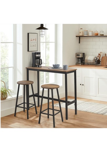 Esyala Riva Masa Takımı Siyah