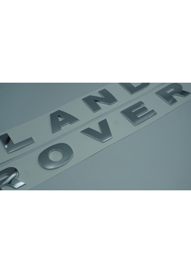 Land Rover Kaput Ve Bagaj Yazı Mat Siyah