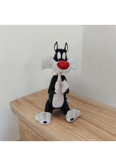 Sylvester Kedi Figürü