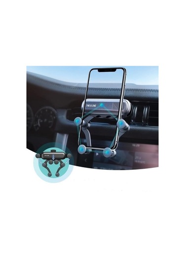Buffer 4 Nokta Destekli Araç İçi Cep Telefonu Sabitleyici Tutucu Aparat -m11