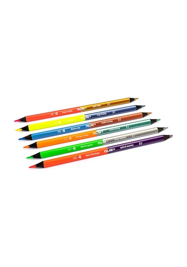 Mılan 07123306 Metalık Çift Uçlu Kuru Boya 6lı