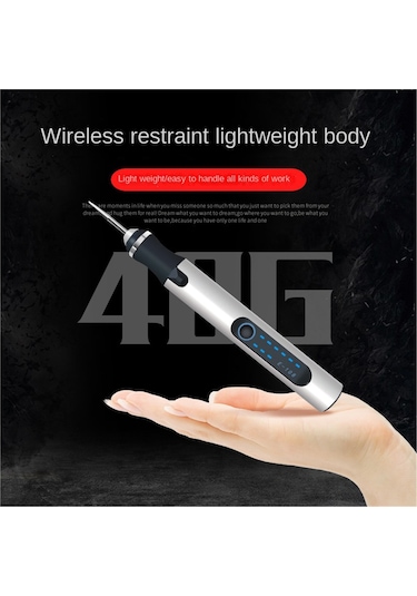 Konesam Mini El Aleti Seti - Usb Şarjlı Taş, Metal, Ahşap Gravür Ve Parlatma Makinesi 3 Hız Ayarlı