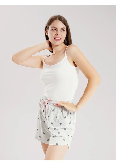 Clever Wear Dar Askılı Pamuklu Atlet 158941987 Beyaz