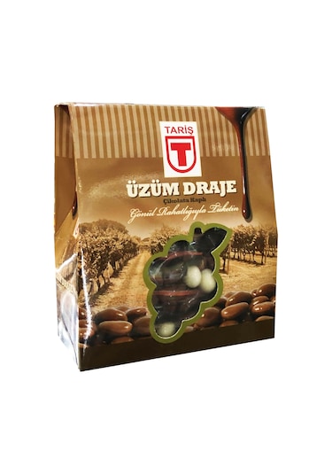 Tariş Çikolata Kaplamalı Üzüm Draje 250 G