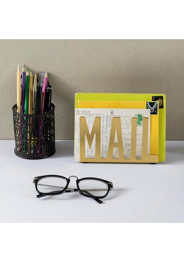 Sones Ev Ofisi Metal Posta Zarfı Sıralama Masaüstü Düzenleyici Yh006-1-2 Diğer