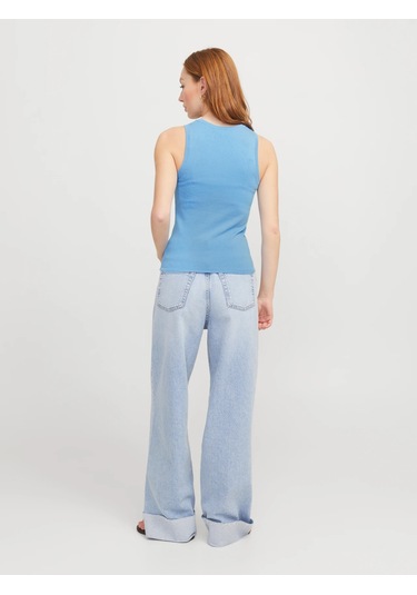 Jack & Jones Jxevelyn Comfy Top Knıt Sn Mavi